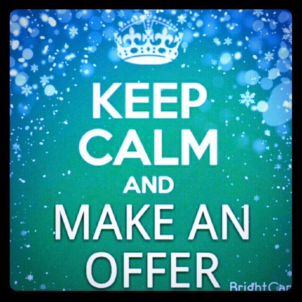 All offers welcome! 👏🏻📦💙